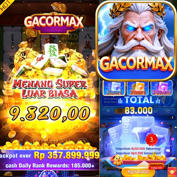 GACORMAX WD Cepat DANA OVO GoPay
