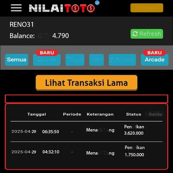 NILAITOTO APK Resmi Unduh Indonesia